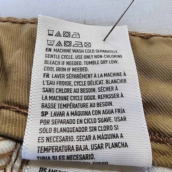 Mens American Eagle Lived-In Khaki Short, At The Knee, Flex Size 28 - Picture 7 of 7